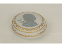 Bonbonnière porcelaine Limoges THARAUD d'époque XXème