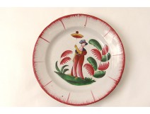 Assiette Faïence Porcelaine Chinoise d'époque