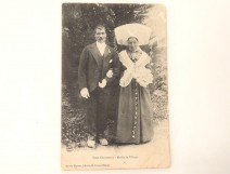 CPA Carte Postale Ancienne Cartophile Mariage Oléron