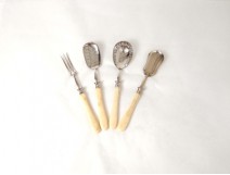 Service bonbon argent massif Minerve os boeuf Lavallé Napoléon III XIXème 