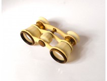 Paire jumelles laiton théâtre opéra Russe URSS binoculars XXème siècle
