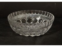 Coupe décorative cristal taillé antique french XXème siècle