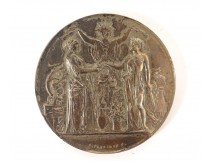 Médaille argent Société d'Enseignement Professionnel du Rhône XXème