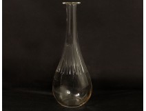 Carafe cristal Saint-Louis décor ciselé XXème siècle