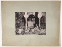  Photographie école Inde maitre élèves architecture voyage étudiant XXème